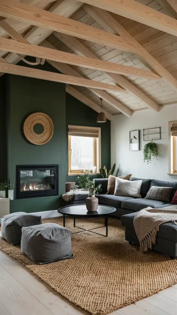 farm houseplans interior design green