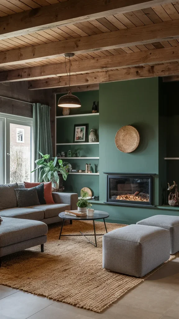 farm houseplans interior design green