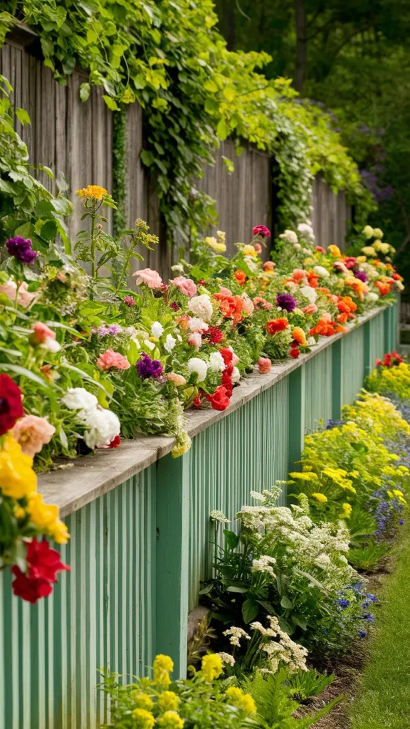 farmhouse yard borders