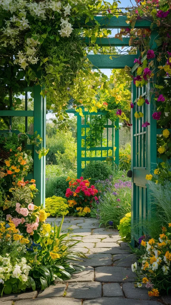 farmhouse yard borders