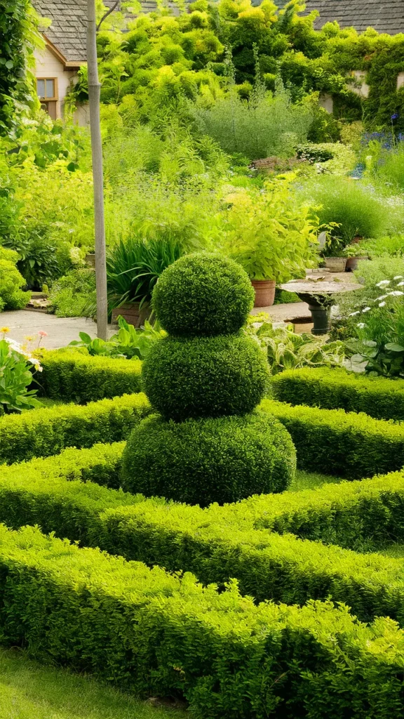 farmhouse yard landscaping
