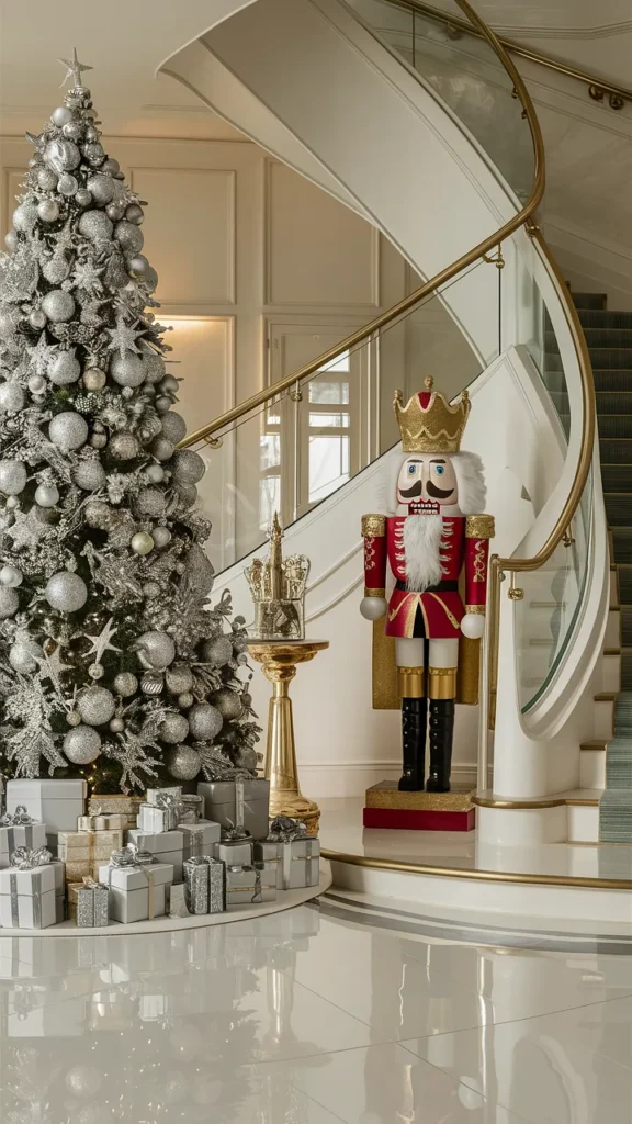 christmas porch decor nutcracker