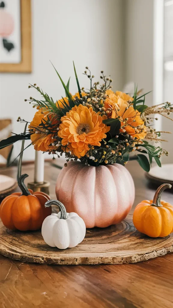 cute pumpkin craft for your fall home decor