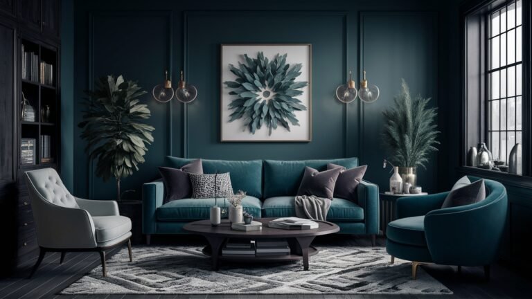 Dark Living Room