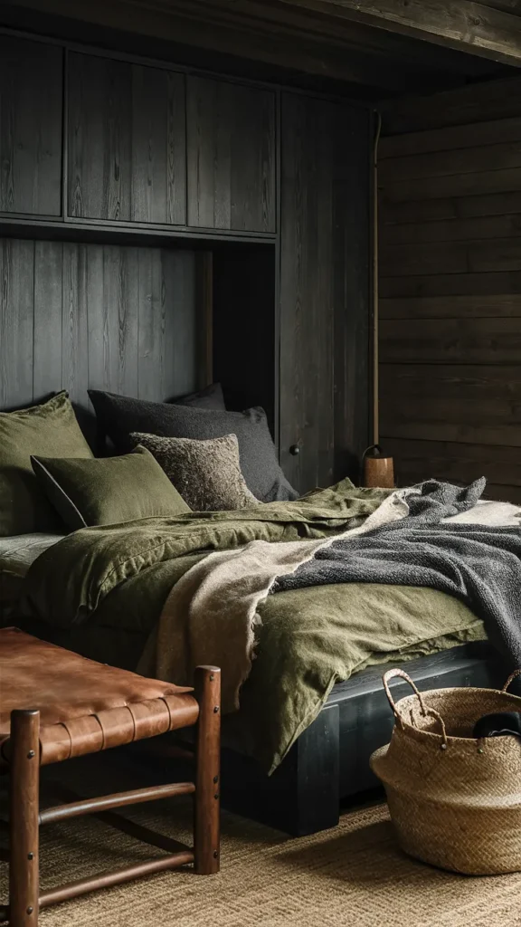 earthy bedroom ideas for men