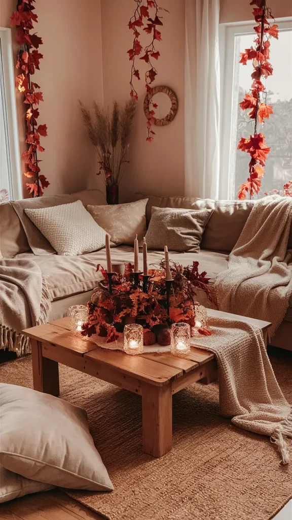 fall decor home cozy