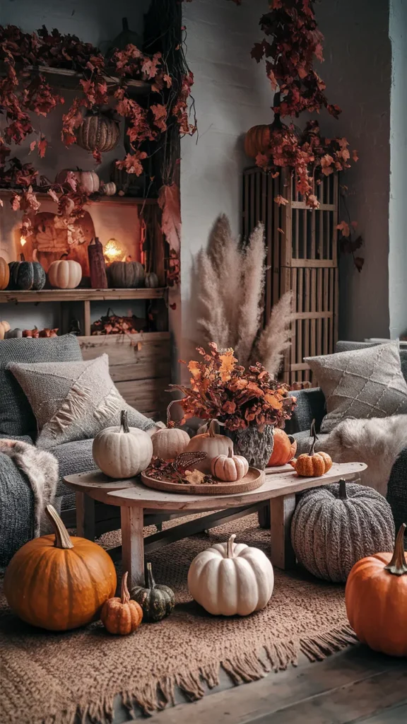 fall decor home cozy