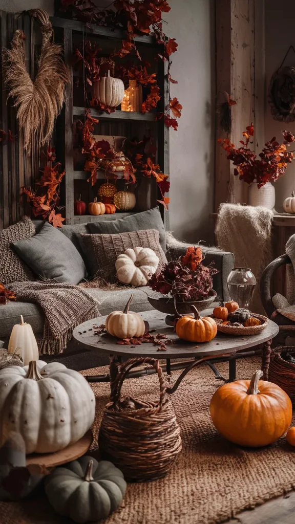 fall decor home cozy