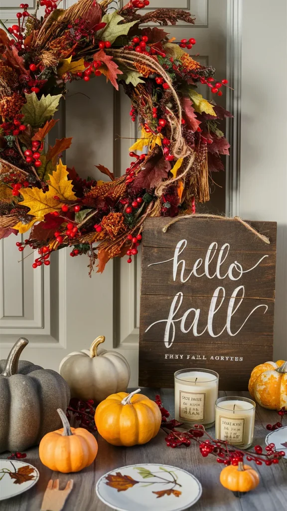 fall decor home diy
