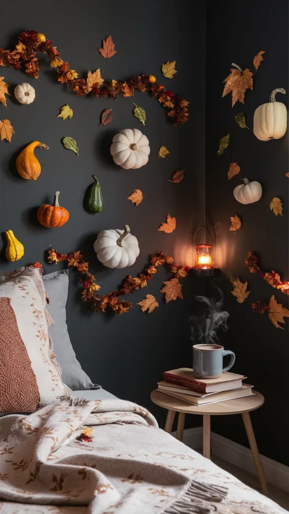 fall decor ideas for the home bedroom