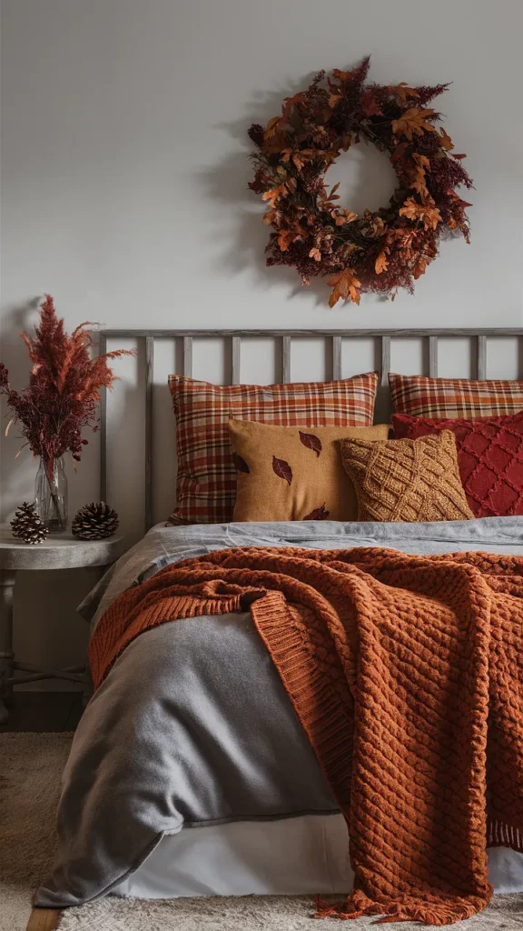 fall decor ideas for the home bedroom