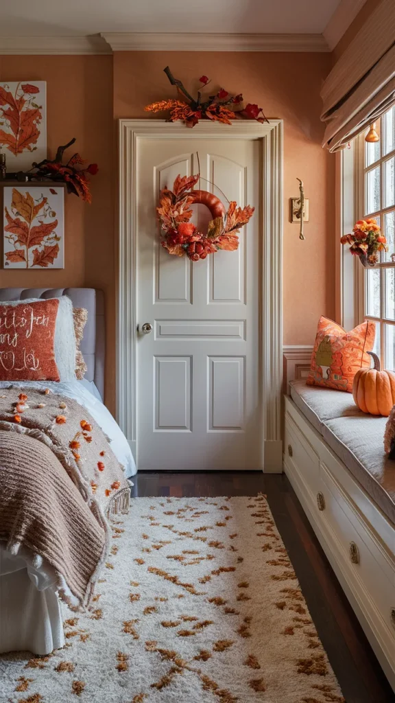 fall decor ideas for the home bedroom