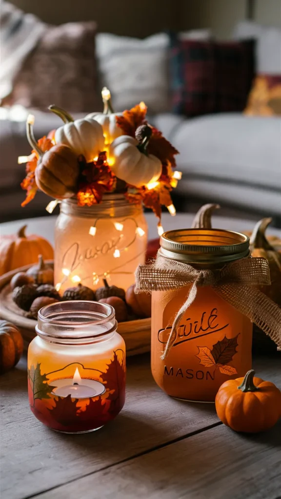 fall decor ideas for the home mason jars