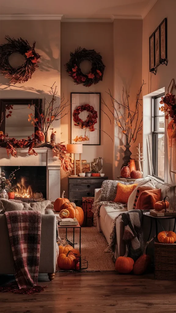 fall vibe home decor