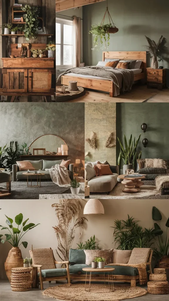 natural earthy bedroom ideas
