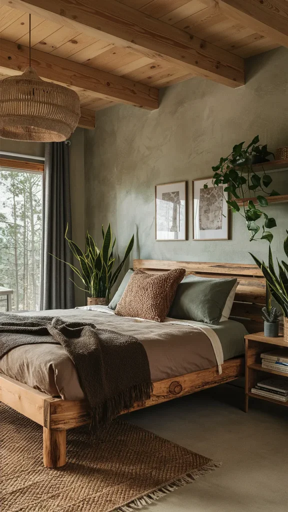 natural earthy bedroom ideas