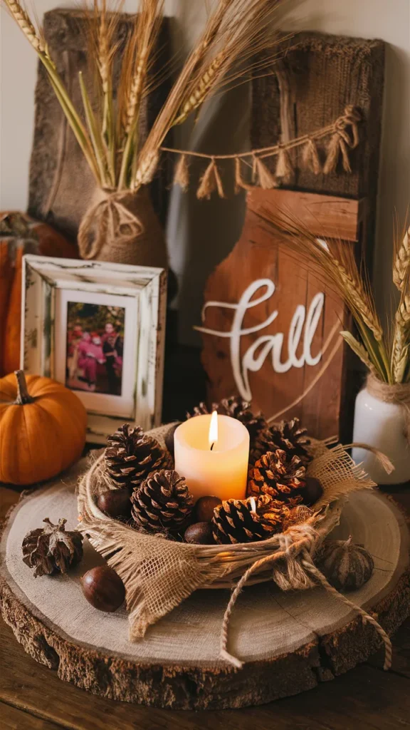 rustic fall home decor diy