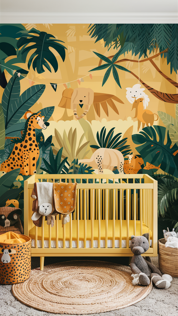 Jungle Nursery Ideas! 25+ Cute Jungle Nursery Ideas..
