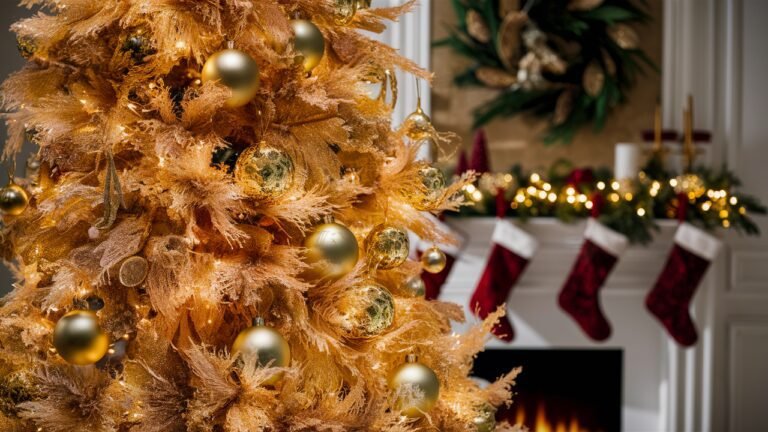 Gold Christmas Tree