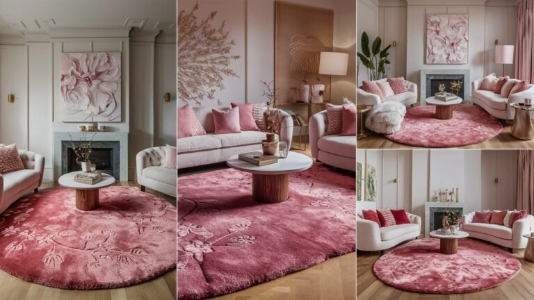 Pink Living Room Inspiration