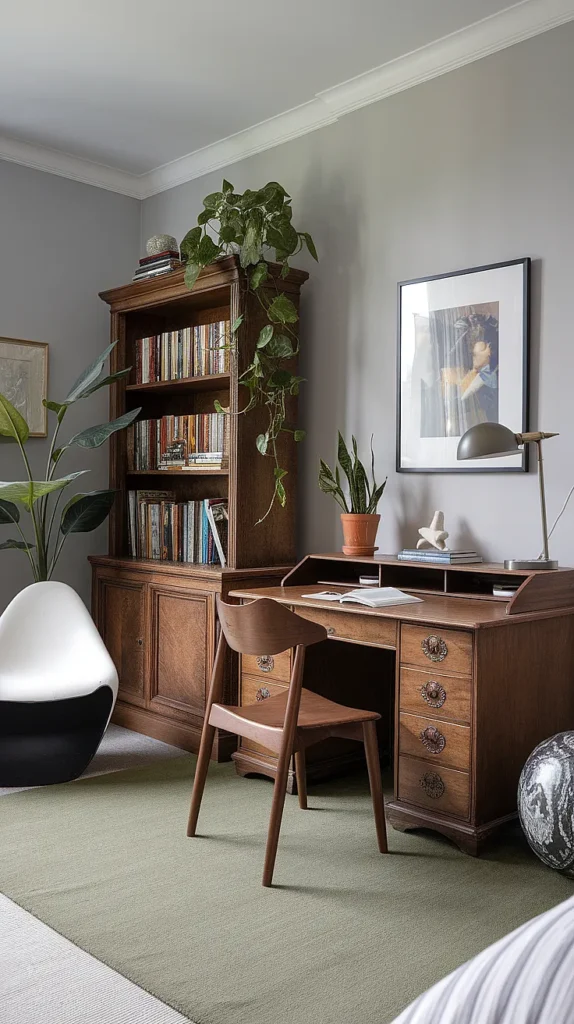 academia bedroom modern