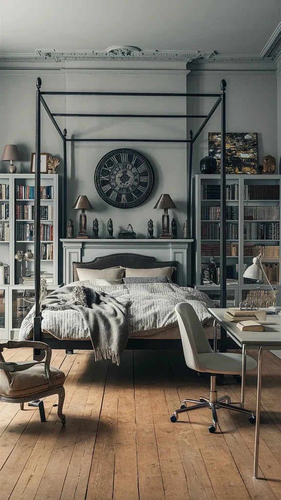 academia bedroom modern