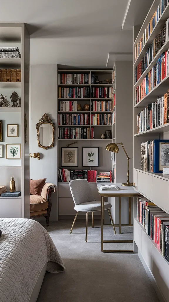 academia bedroom modern
