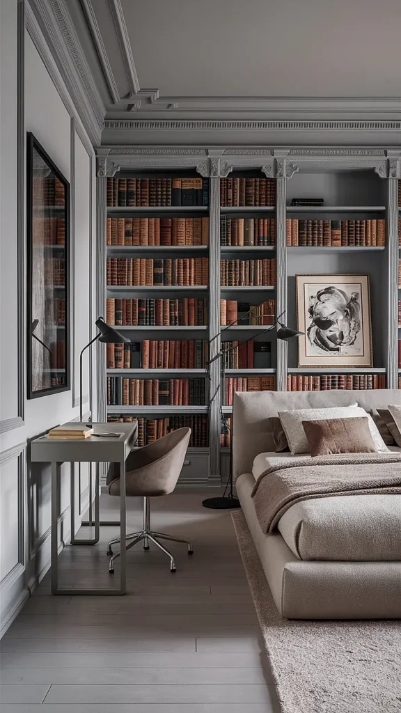academia bedroom modern