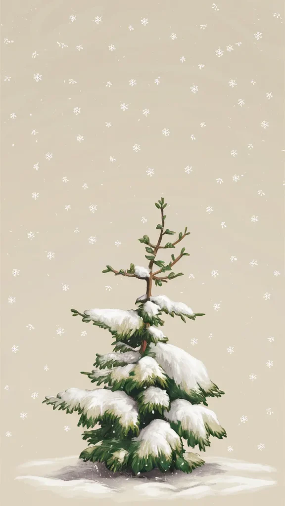 christmas wallpaper white