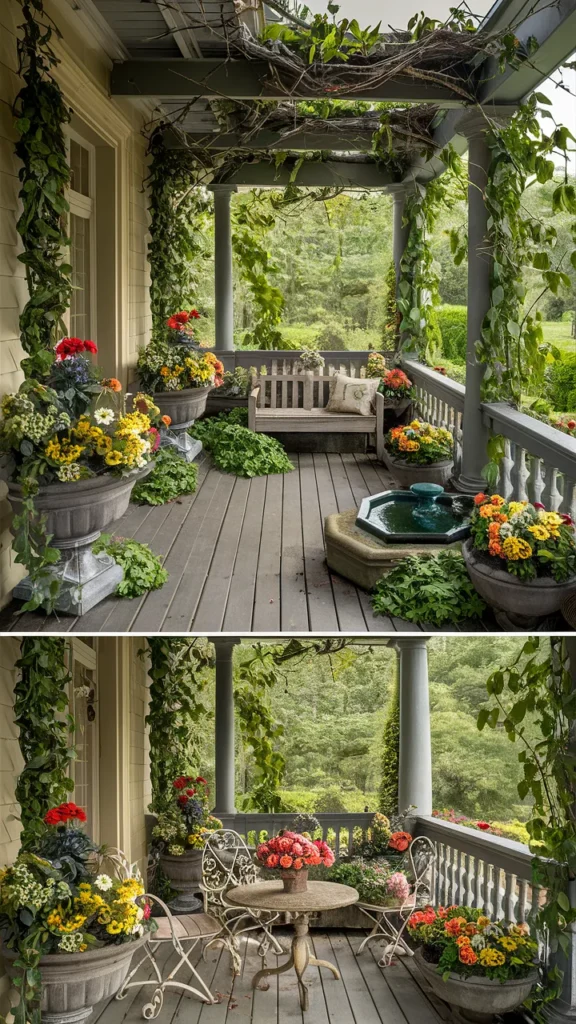 porch ideas garden