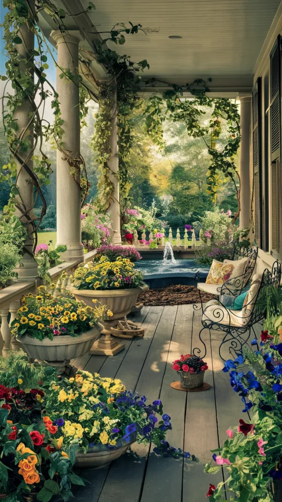 porch ideas garden