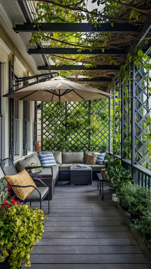 porch ideas no roof