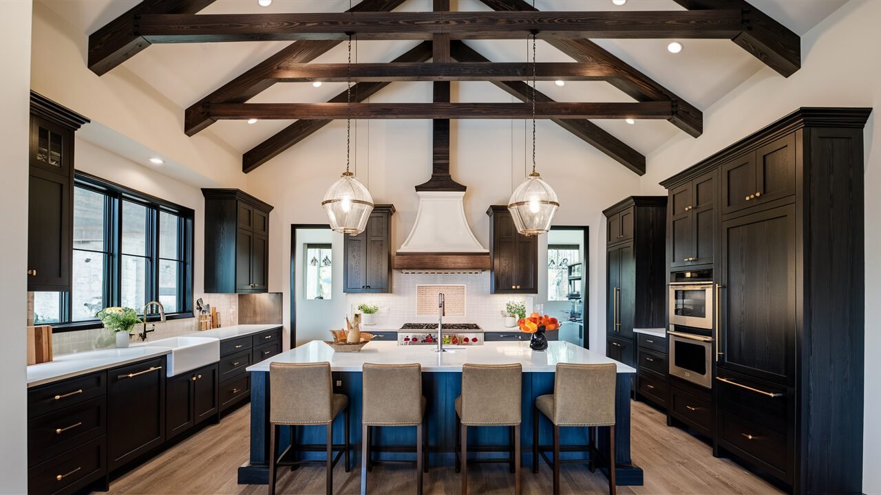 dark wood kitchen ideas
