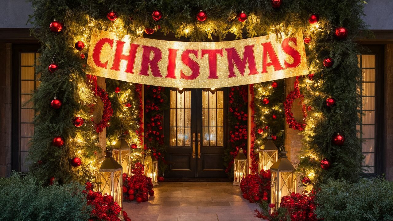 Christmas Entryway Ideas