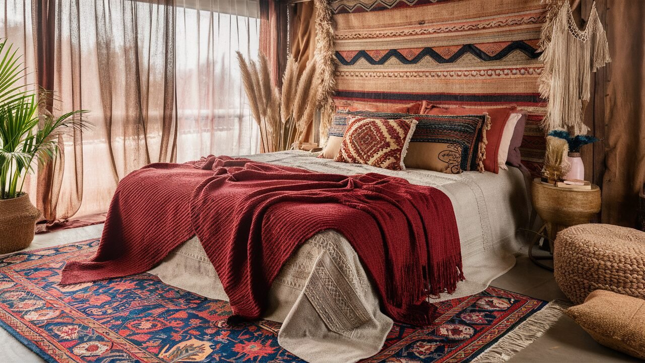 western boho bedroom