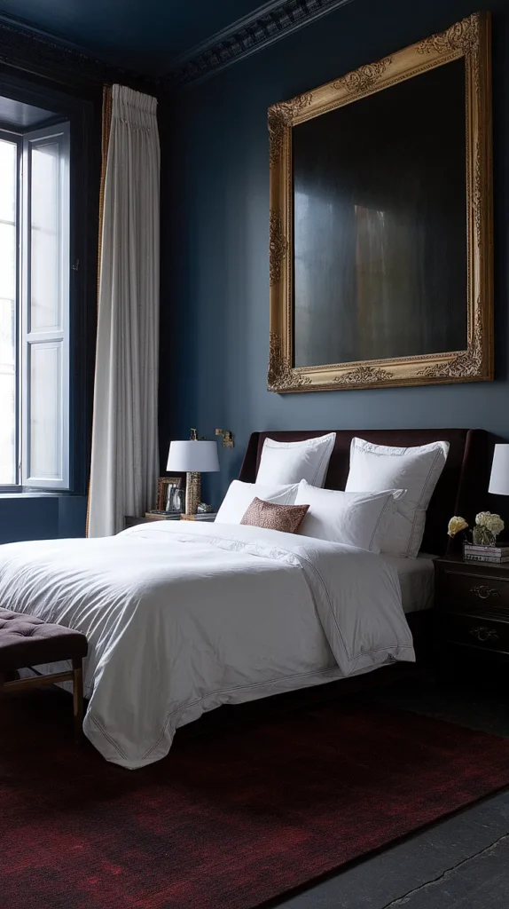 Dark Elegant Feminine Bedroom Ideas