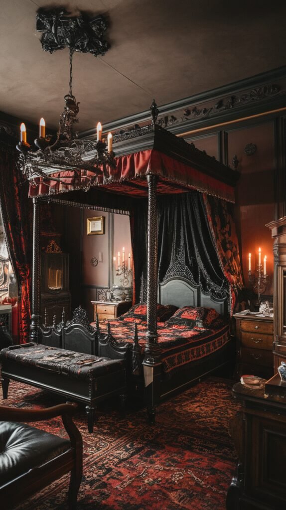 35+ Enchantingly Dark Gothic Bedroom Ideas That Will Transform Your Space!