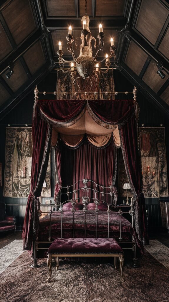 35+ Enchantingly Dark Gothic Bedroom Ideas That Will Transform Your Space!
