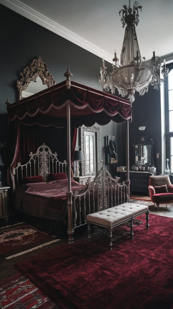 35+ Enchantingly Dark Gothic Bedroom Ideas That Will Transform Your Space!