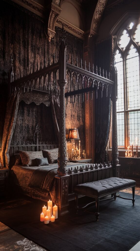 35+ Enchantingly Dark Gothic Bedroom Ideas That Will Transform Your Space!
