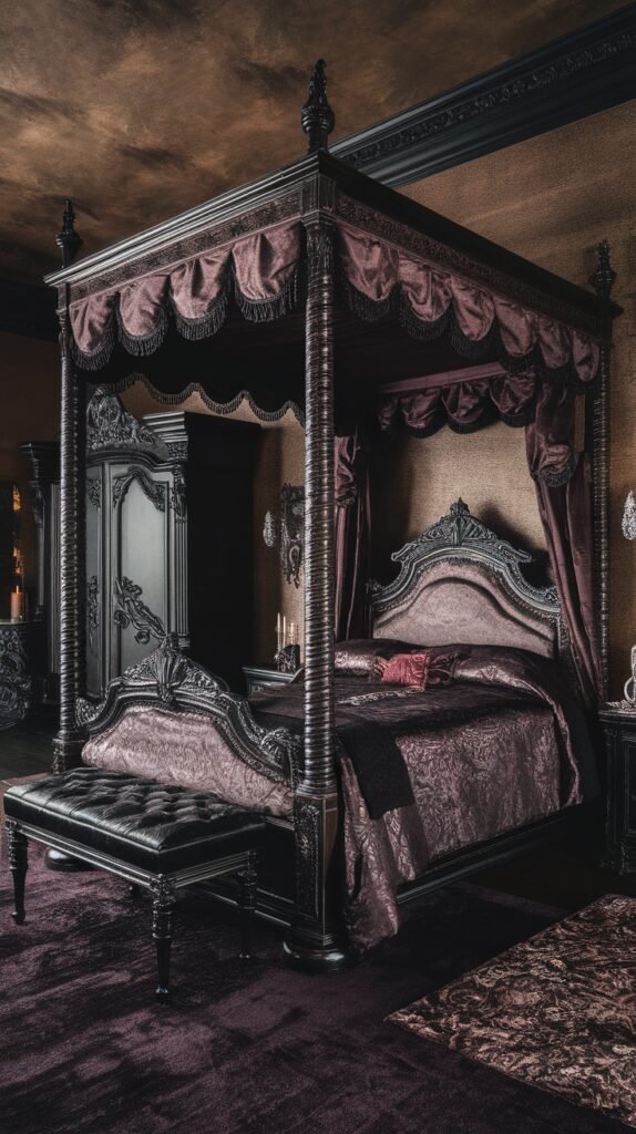 35+ Enchantingly Dark Gothic Bedroom Ideas That Will Transform Your Space!