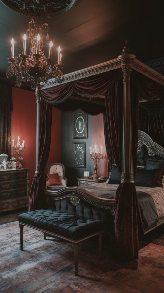 35+ Enchantingly Dark Gothic Bedroom Ideas That Will Transform Your Space!