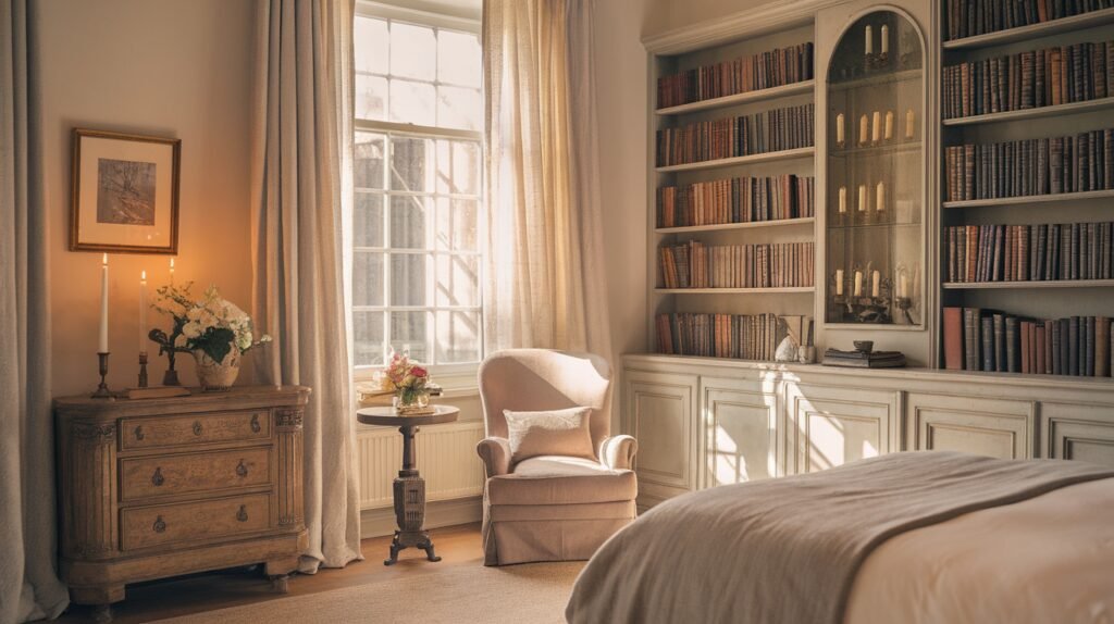 25 Light Academia Bedroom Ideas That Will Make You Feel Like You're in a Dreamy Novel! light academia bedroom