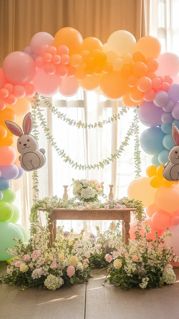 easter decorations balloons