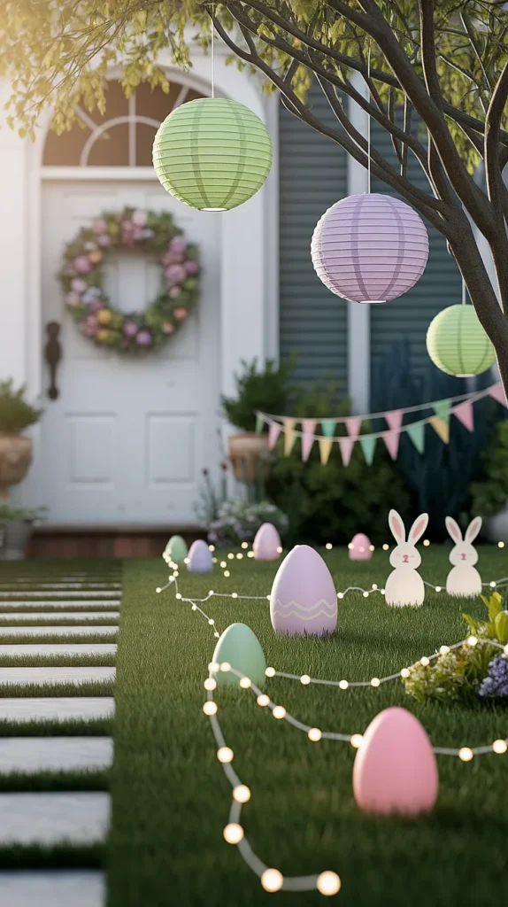 easter decorations garden