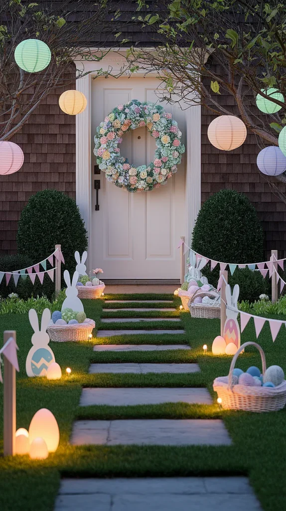 easter decorations garden
