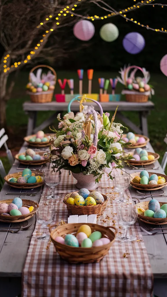 easter decorations outdoor party