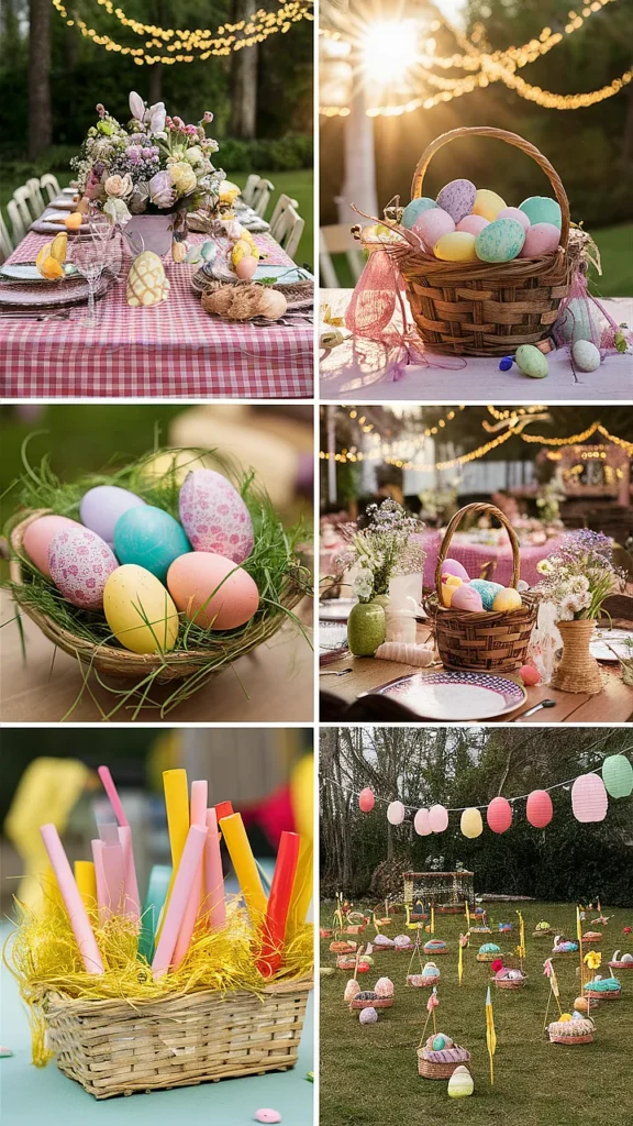 easter decorations outdoor party