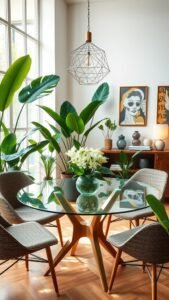 25 Gorgeous Glass Table Ideas To Elevate Your Dining Room Decor