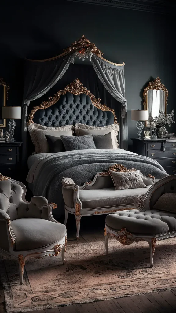 moody romantic bedroom furniture